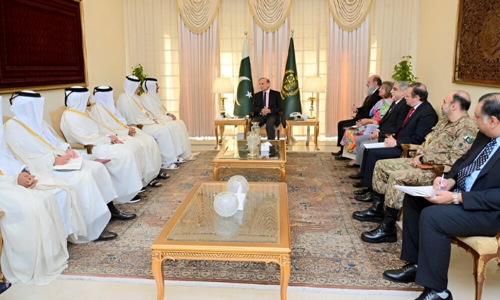 پاکستان قطر تعلقات | وزیراعظم شہباز شریف اور قطری وزیر تجارت کی ملاقات